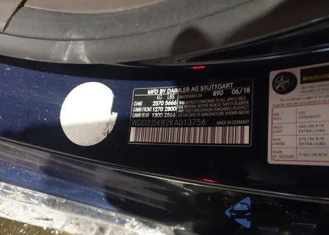 2019 Mercedes-Benz Cls 450 4Matic z USA, uszkodzony, nr VIN WDD2J5KB2KA013756